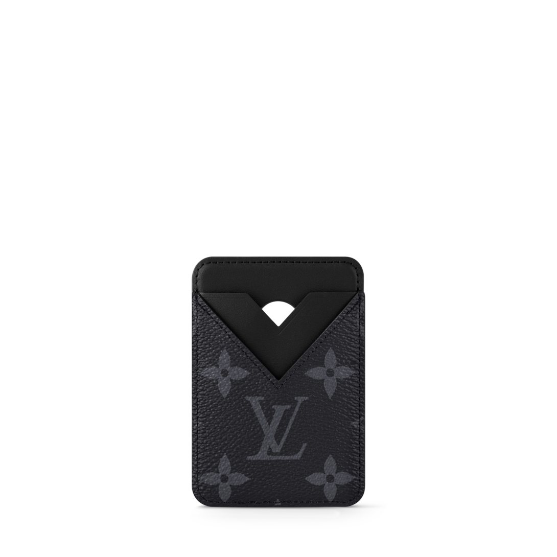 LouisVuitton ルイヴィトン　カードケース　magsafe ライラック Magnetic Card Holder Monogram Eclipse - High-Tech Objects and
